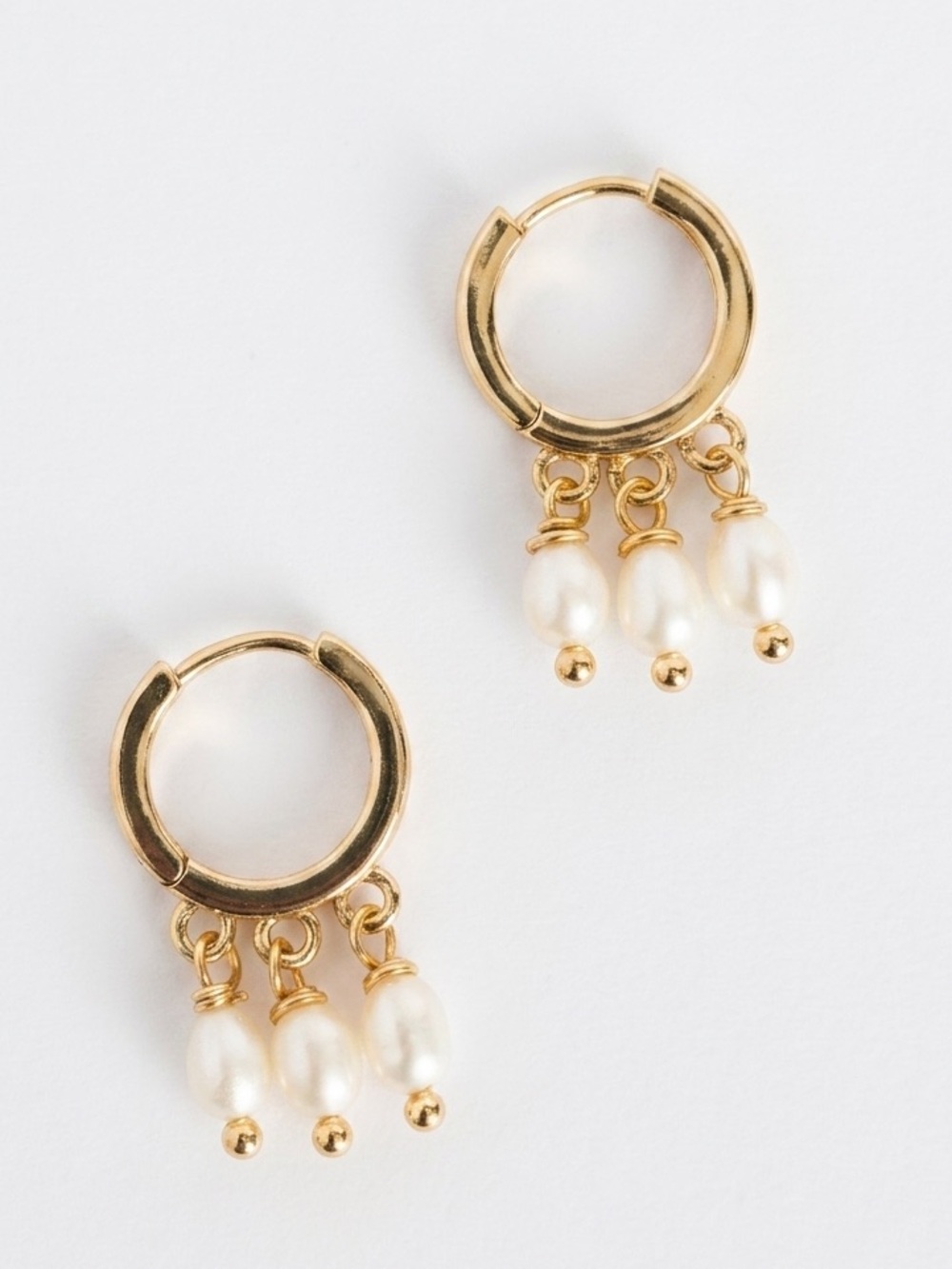 Perlita hoop earrings